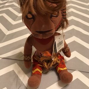 Simba bean bag lion king doll
